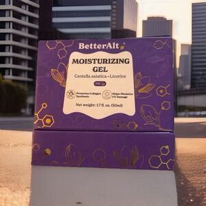 BetterAlt Gel Centella Asiatica Licorice Niacinamide 1.7 fl oz Vegan Moisturizer